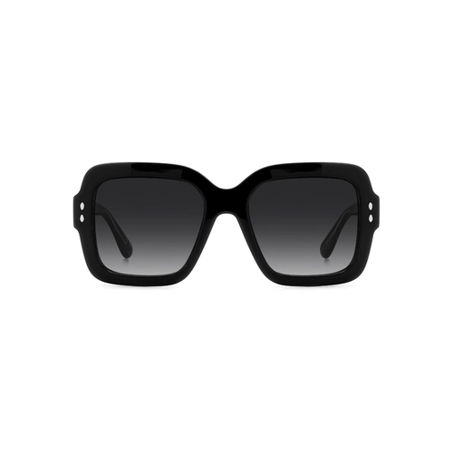 Óculos de Sol Isabel Marant IM 0211/S 807 549O S Acetato Preto com lentes na cor Cinza Degradê