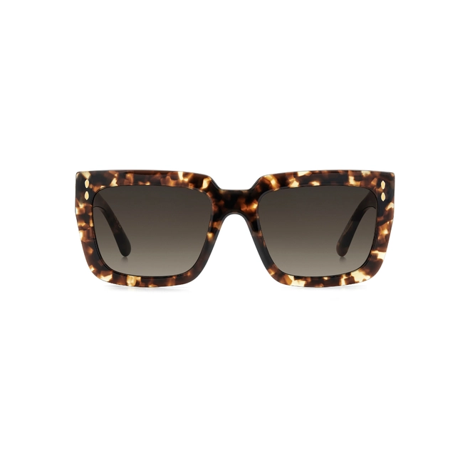 Óculos de Sol Isabel Marant IM 0213/S 086 55HA S Acetato Marrom Mesclado com lentes na cor Marrom Degradê 2