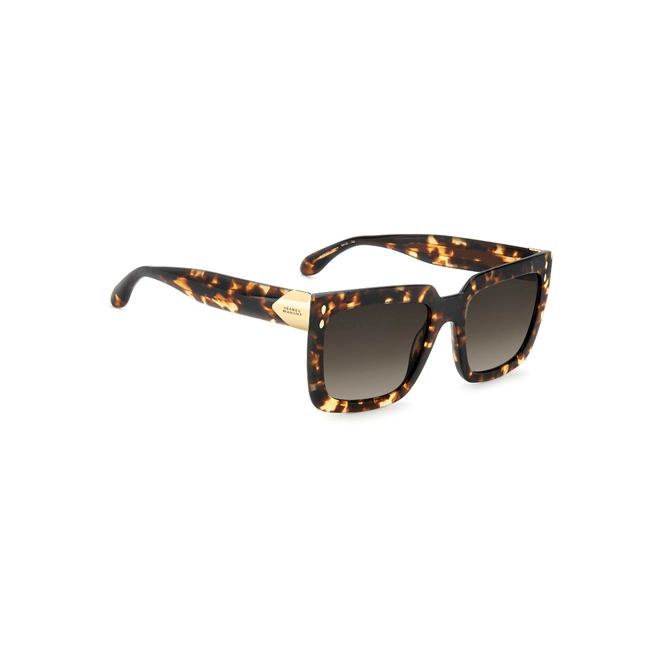 Óculos de Sol Isabel Marant IM 0213/S 086 55HA S Acetato Marrom Mesclado com lentes na cor Marrom Degradê 3