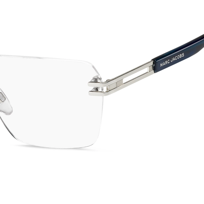 Óculos de Grau Marc Jacobs MARC 841 DOH 5717 R Metal Azul e Prata 4