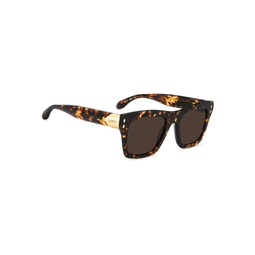 Óculos de Sol Isabel Marant IM 0214/S 086 5170 S Acetato Marrom Mesclado com lentes na cor Marrom