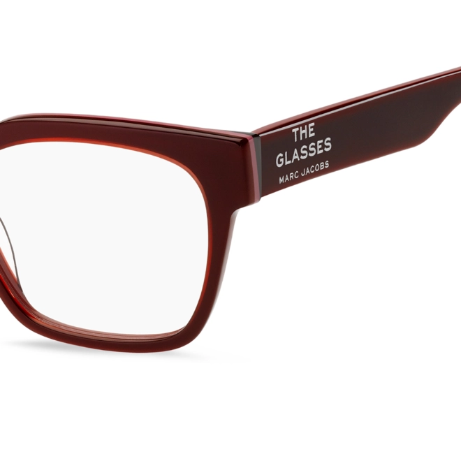 Óculos de Grau Marc Jacobs MARC 801 C8C 5317 R Acetato Bordô 4