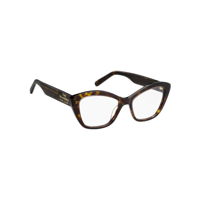 Óculos de Grau Marc Jacobs MARC 802 AIO 5317 R Acetato Marrom Mesclado 3