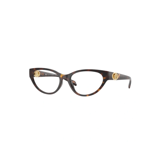 Óculos de Grau Versace 0VE3372U 108 54 Acetato Marrom Mesclado 1