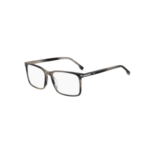 Óculos de Grau Hugo BOSS 1753/G 2W8 5517 R Acetato Cinza Mesclado