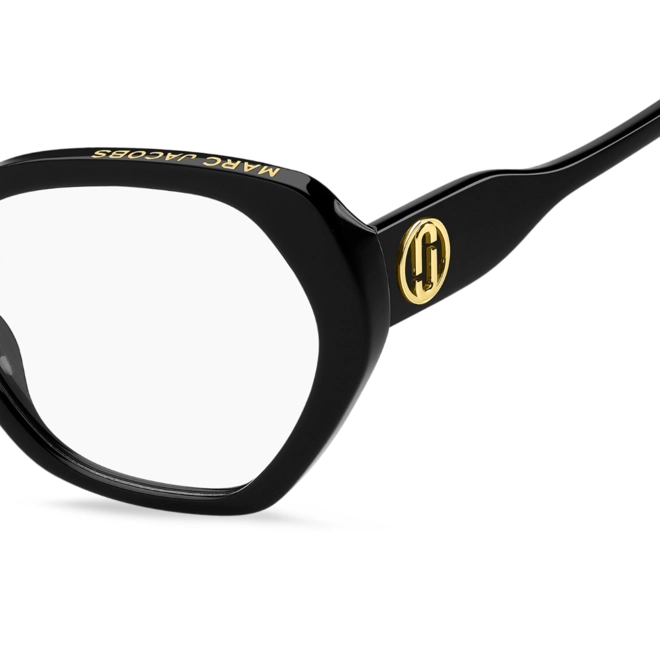 Óculos de Grau Marc Jacobs MARC 812 807 5417 R Acetato Preto 4