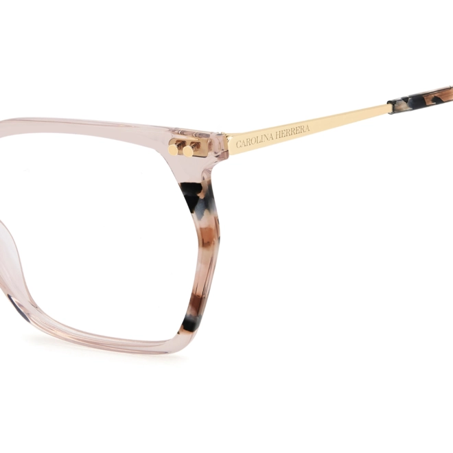 Óculos de Grau Carolina Herrera HER 0293 FWM 5416 R Acetato Nude 4