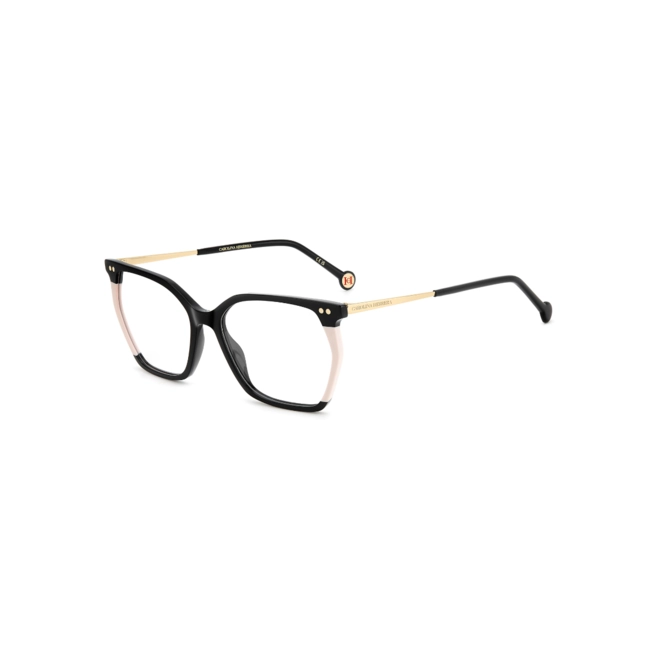 Óculos de Grau Carolina Herrera HER 0293 807 5416 R Acetato Preto e Rosa 1