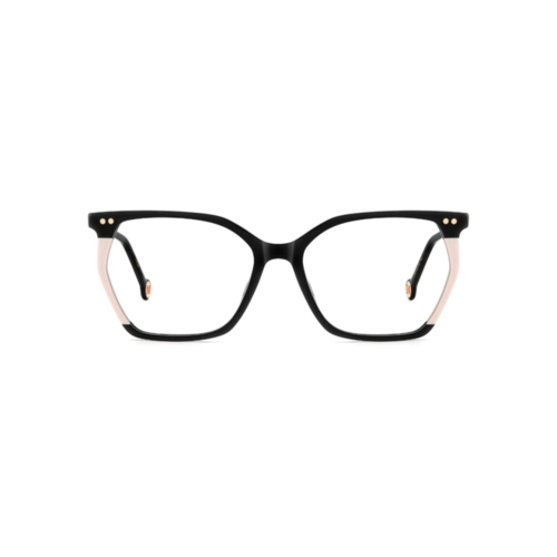 Óculos de Grau Carolina Herrera HER 0293 807 5416 R Acetato Preto e Rosa