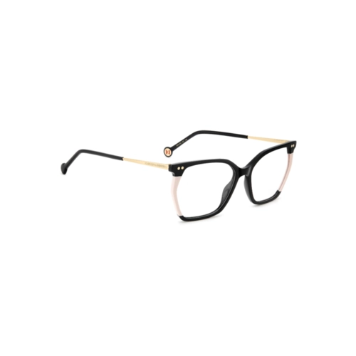 Óculos de Grau Carolina Herrera HER 0293 807 5416 R Acetato Preto e Rosa