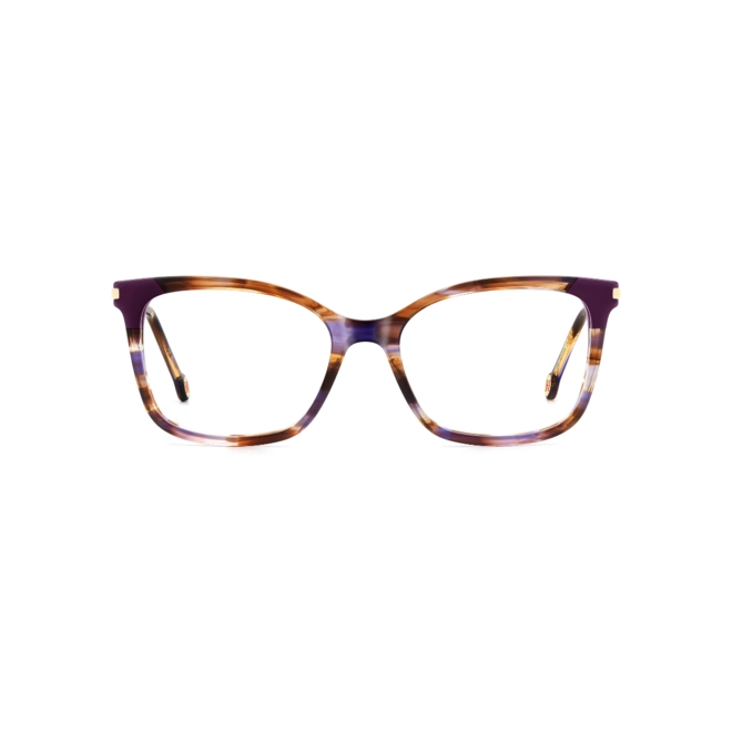 Óculos de Grau Carolina Herrera HER 0309 L7W 5317 R Acetato Roxo Mesclado 2