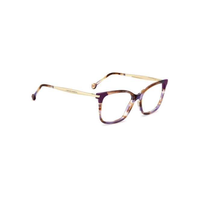 Óculos de Grau Carolina Herrera HER 0309 L7W 5317 R Acetato Roxo Mesclado 3