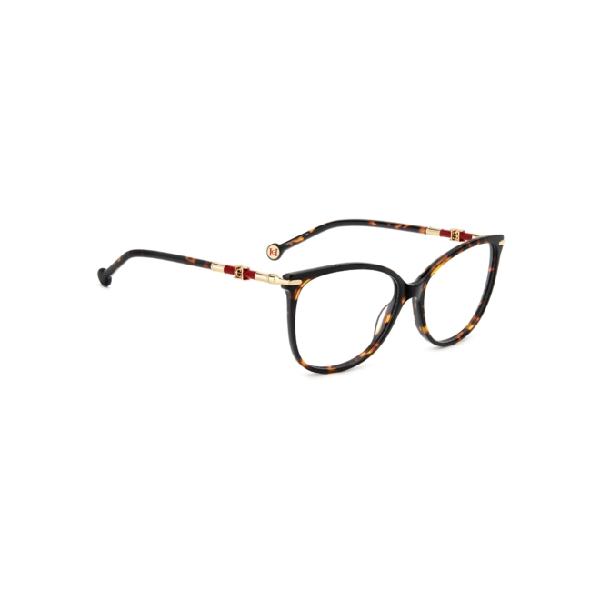 Óculos de Grau Carolina Herrera HER 0304 086 5715 R Acetato Marrom Mesclado 3