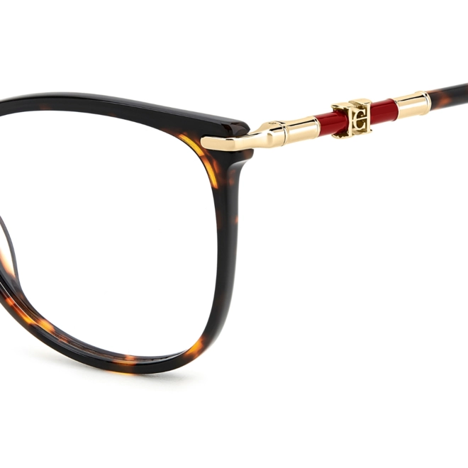 Óculos de Grau Carolina Herrera HER 0304 086 5715 R Acetato Marrom Mesclado 4