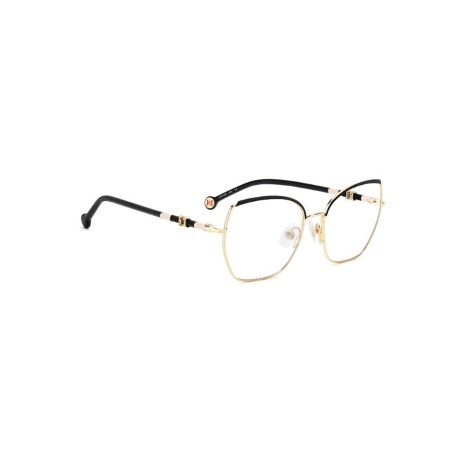 Óculos de Grau Carolina Herrera HER 0306 2M2 5617 R Metal Dourado e Preto 3