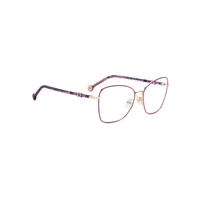 Óculos de Grau Carolina Herrera HER 0305 S45 5616 R Metal Dourado e Rosa 3