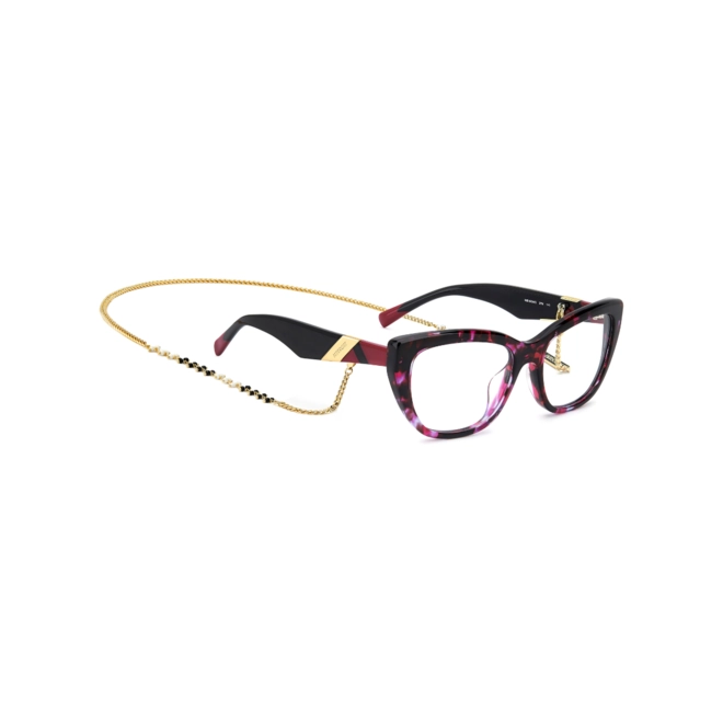Óculos de Grau Missoni MIS 0224/G 2TM 5417 R Acetato Rosa Mesclado 4