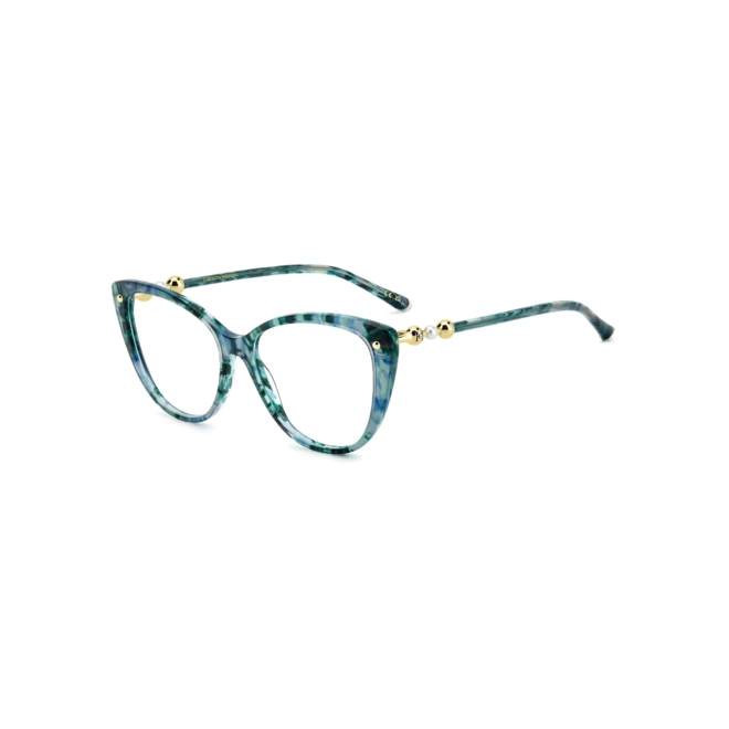 Óculos de Grau Carolina Herrera HER 0319 XGW 5415 R Acetato Verde Mesclado 1
