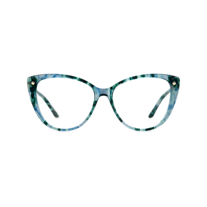Óculos de Grau Carolina Herrera HER 0319 XGW 5415 R Acetato Verde Mesclado 2