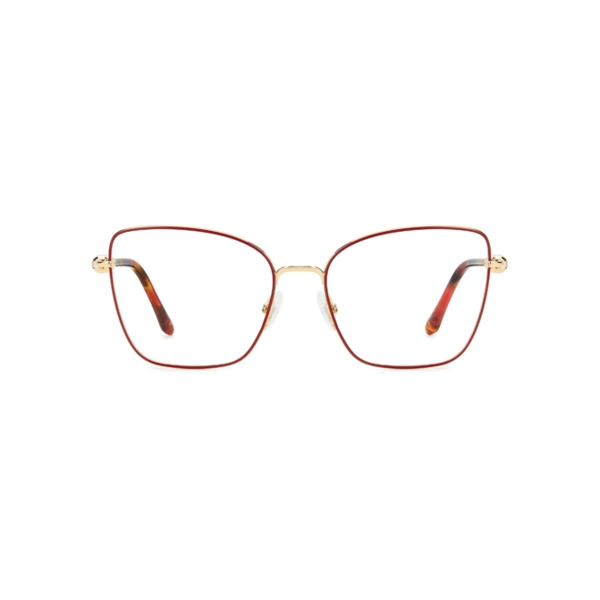 Óculos de Grau Carolina Herrera HER 0321 AU2 5617 R Metal Dourado e Vermelho 2