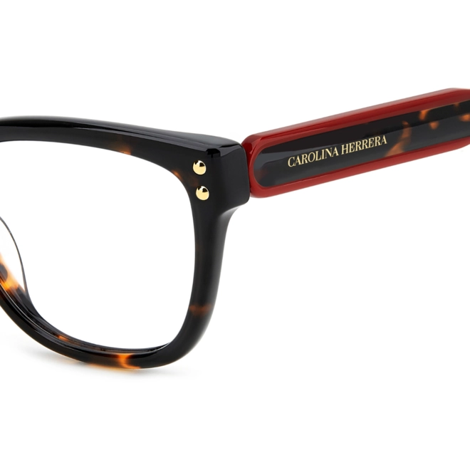Óculos de Grau Carolina Herrera HER 0317/G 086 5417 R Acetato Marrom Mesclado 4