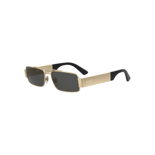 Óculos de Sol Moschino MOS184/S 000 57IR S Metal Dourado com lentes na cor Cinza