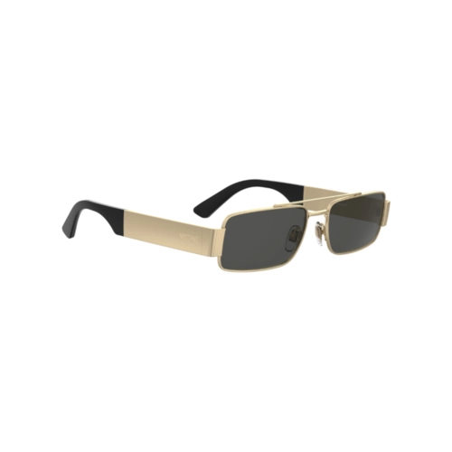Óculos de Sol Moschino MOS184/S 000 57IR S Metal Dourado com lentes na cor Cinza