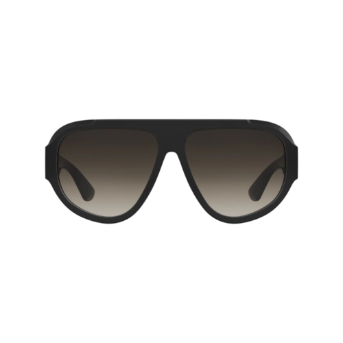 Óculos de Sol Moschino MOS183/S 807 61HA S Acetato Preto com lentes na cor Marrom Degradê