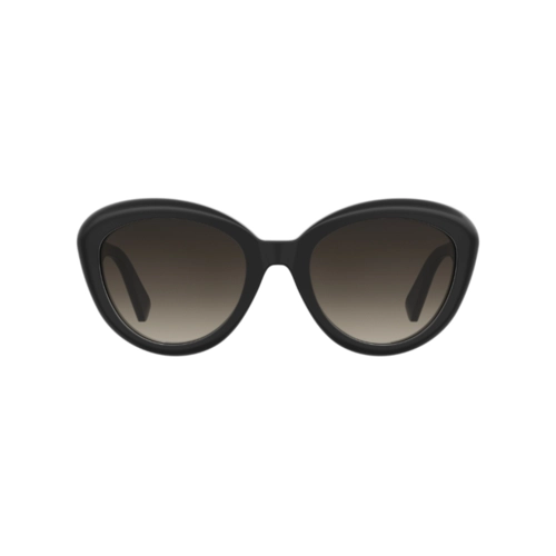 Óculos de Sol Moschino MOS179/S 807 54HA S Acetato Preto com lentes na cor Marrom Degradê