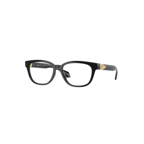 Óculos de Grau Versace 0VE3376U GB1 53 Acetato Preto com lentes na cor Feminino