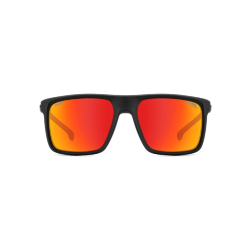 Óculos de Sol Carrera Ducati CARDUC 049/S 003 57UZ S Acetato Preto Fosco com lentes na cor Vermelho Espelhado