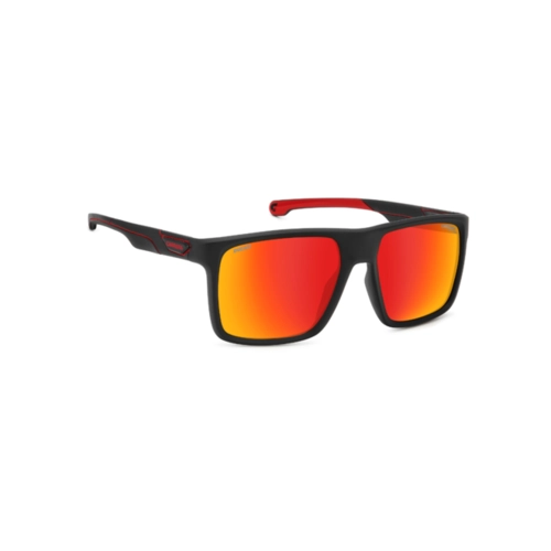 Óculos de Sol Carrera Ducati CARDUC 049/S 003 57UZ S Acetato Preto Fosco com lentes na cor Vermelho Espelhado