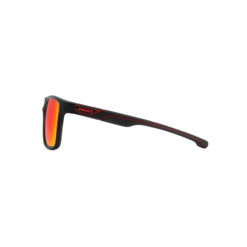 Óculos de Sol Carrera Ducati CARDUC 049/S 003 57UZ S Acetato Preto Fosco com lentes na cor Vermelho Espelhado