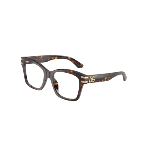 Óculos de Grau Dolce & Gabbana 0DG3419 502 54 Acetato Marrom Mesclado