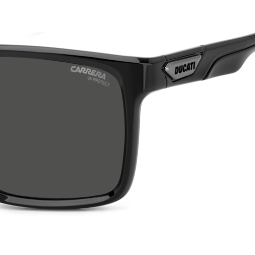 Óculos de Sol Carrera Ducati CARDUC 049/S 807 57IR S Acetato Preto com lente na cor Cinza