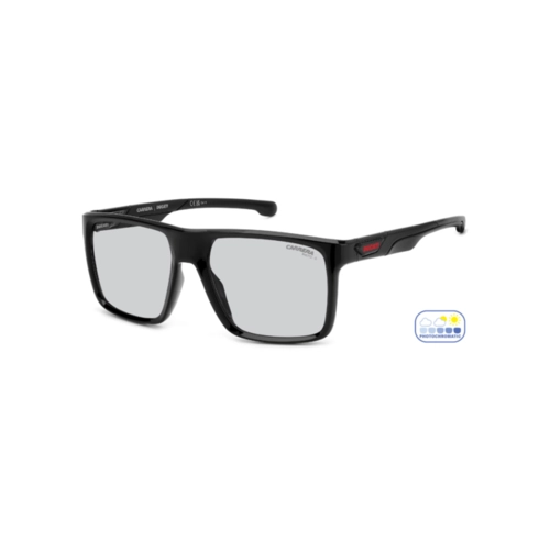 Óculos de Sol Carrera Ducati CARDUC 049/S 807 57KI S Acetato Preto com lentes na cor Fotorcromático (Cinza Claro - Cinza Escuro)