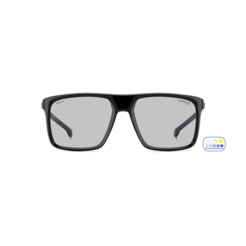 Óculos de Sol Carrera Ducati CARDUC 049/S 807 57KI S Acetato Preto com lentes na cor Fotorcromático (Cinza Claro - Cinza Escuro)