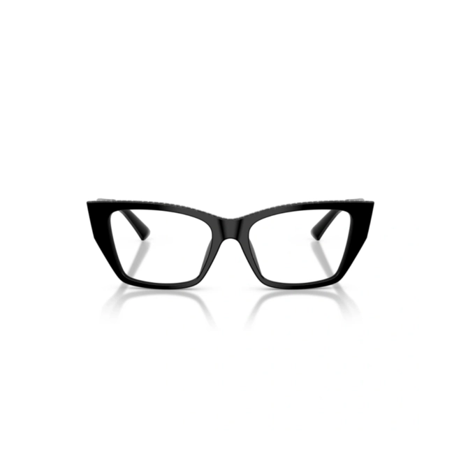 Óculos de Grau Jimmy Choo 0JC3031BU 5000 53 Acetato Preto 2