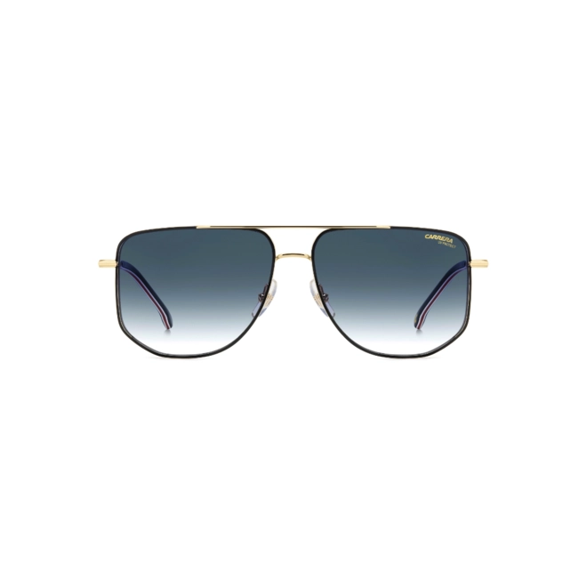 Óculos de Sol Carrera CARRERA 355/S RHL 5908 S Metal Preto e Dourado com lentes na cor Azul Degradê 2