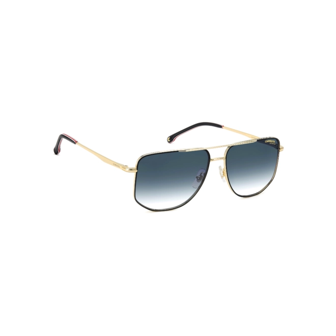 Óculos de Sol Carrera CARRERA 355/S RHL 5908 S Metal Preto e Dourado com lentes na cor Azul Degradê 3