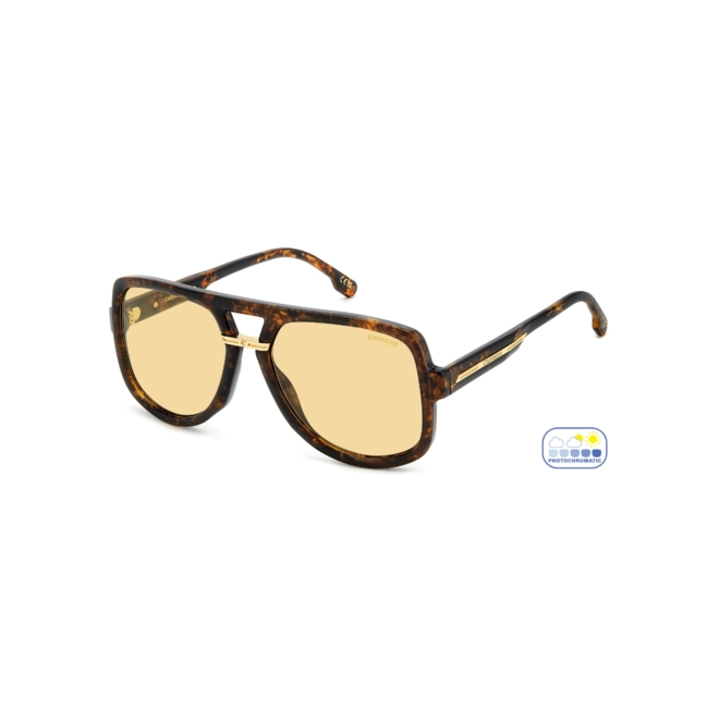 Óculos de Sol Carrera VICTORY C 10/S 086 59UK S Poliamida Marrom Mesclado com lentes na cor Fotocromático (Amarelo - Fumê) 1