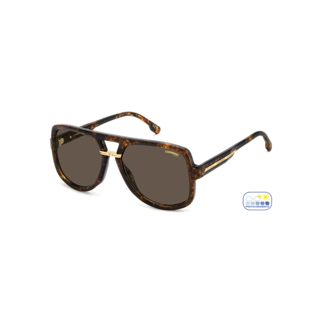 Óculos de Sol Carrera VICTORY C 10/S 086 59UK S Poliamida Marrom Mesclado com lentes na cor Fotocromático (Amarelo - Fumê) 2
