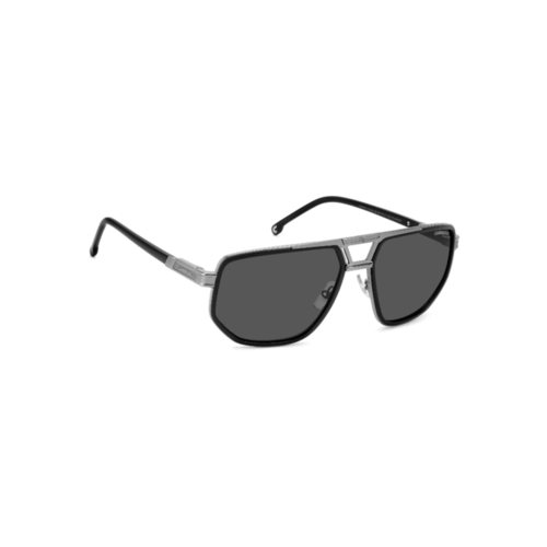 Óculos de Sol CARRERA 1072/S V81 61M9 S Metal Preto com lentes na cor Cinza Polarizado