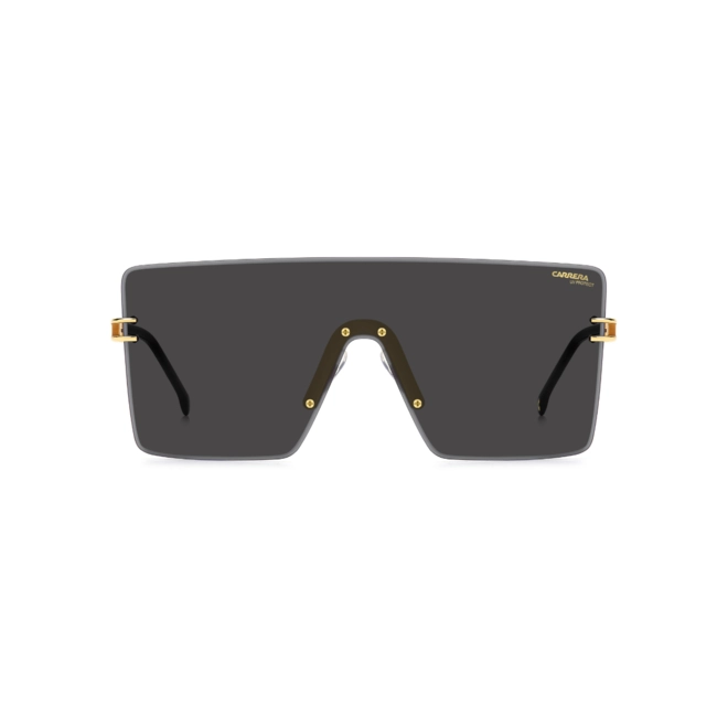 Óculos de Sol CARRERA 1075/S RHL 992K S Metal Dourado e Preto com lentes na cor Cinza 2