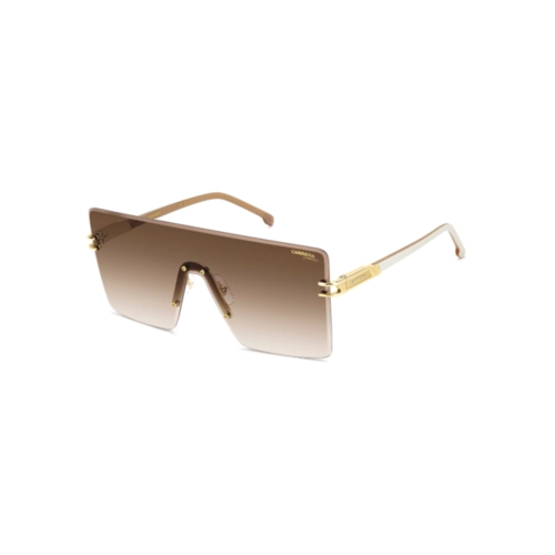 Óculos de Sol CARRERA 1075/S VVP 99HA S Metal Dourado com lentes na cor Marrom Degradê