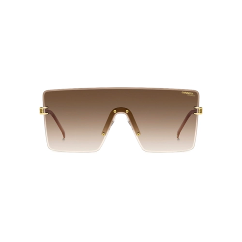 Óculos de Sol CARRERA 1075/S VVP 99HA S Metal Dourado com lentes na cor Marrom Degradê