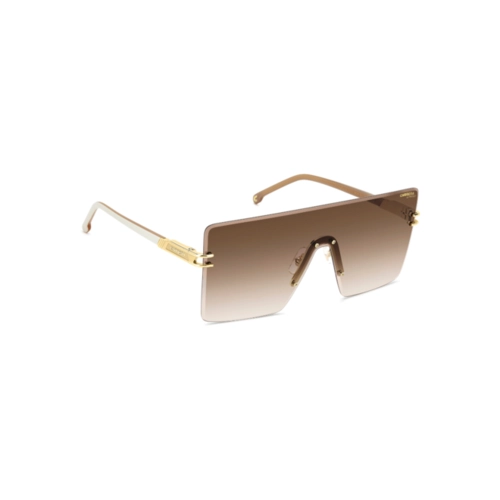 Óculos de Sol CARRERA 1075/S VVP 99HA S Metal Dourado com lentes na cor Marrom Degradê