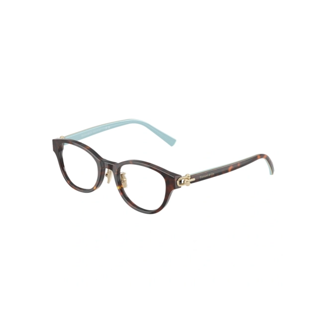 Óculos de Grau Tiffany 0TF2273D 8015 48 Acetato Marrom Mesclado 1
