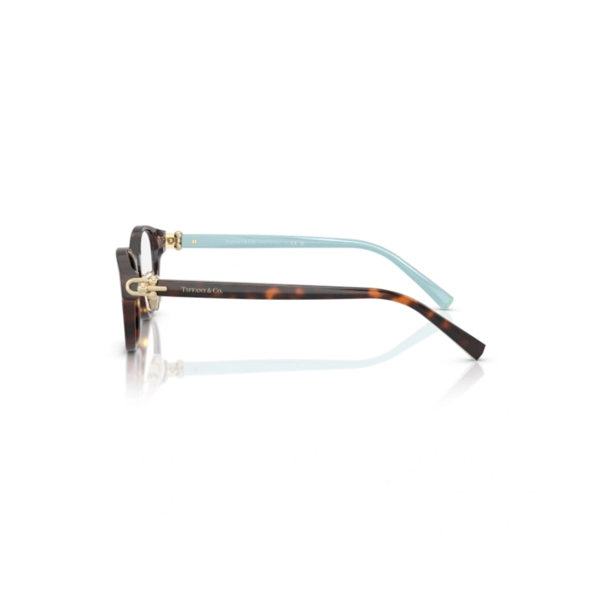Óculos de Grau Tiffany 0TF2273D 8015 48 Acetato Marrom Mesclado 3