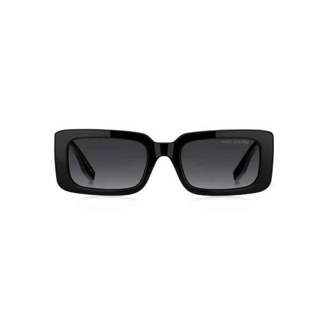 Óculos de Sol Marc Jacobs MARC 804/S 807 539O S Acetato Preto com lentes na cor Cinza Escuro Degradê 2
